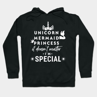 Unicorn Mermaid Princess Hoodie